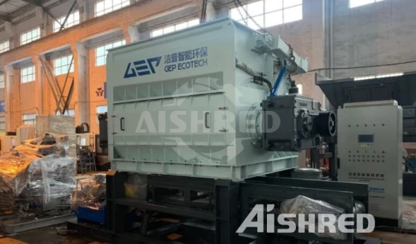 Industriële houtpalletvernietiger