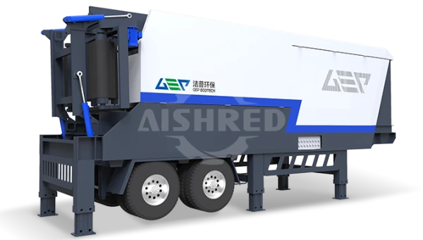 Mobiele Versnipperingsinstallatie